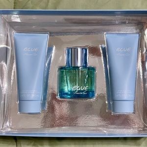 Kenneth Cole Blue Cologne 3piece gift set